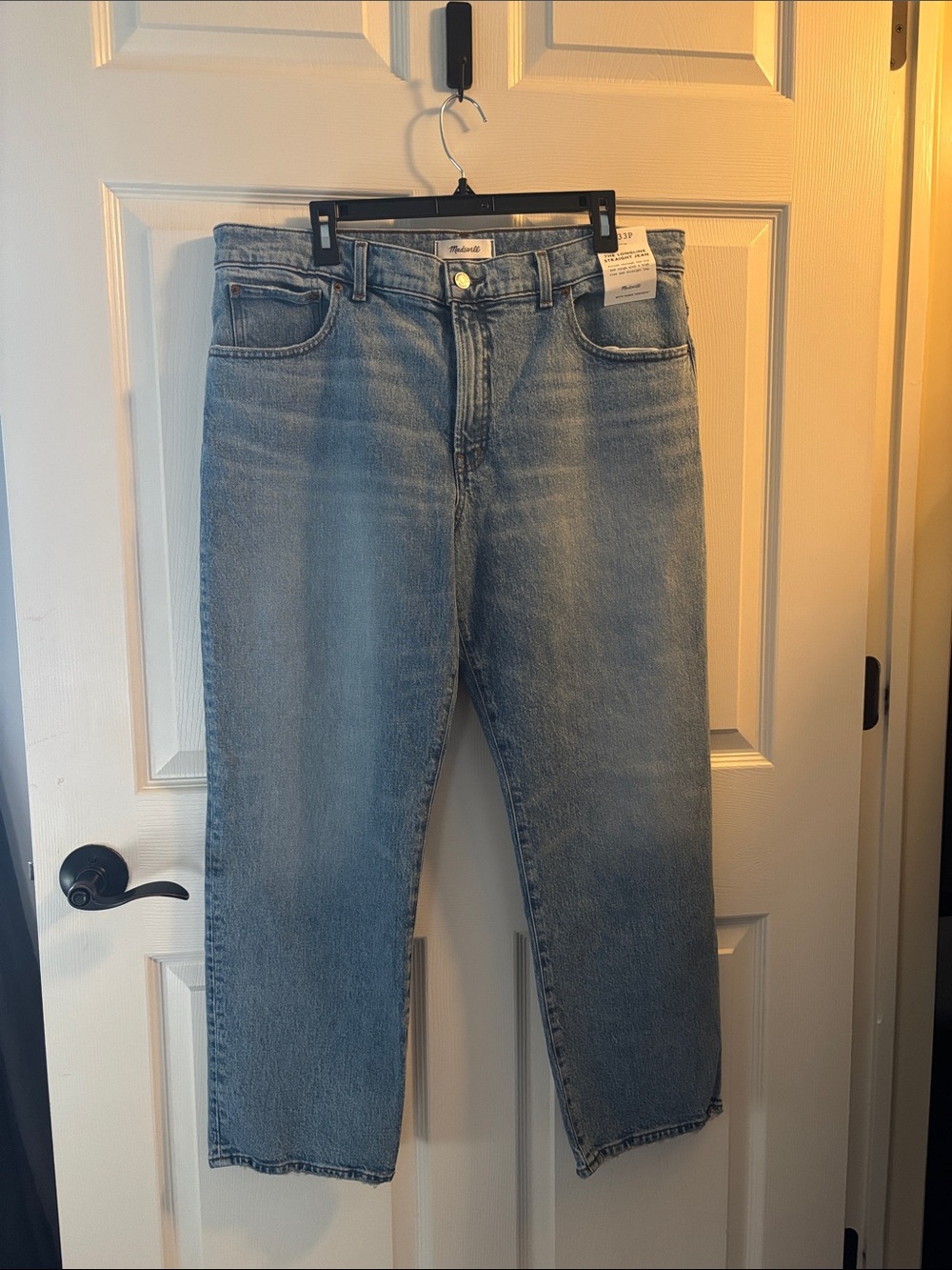 Madewell The Longline Straight Jean